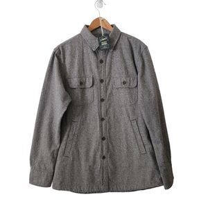 Grayers Outdoor Garments Cold Weather Rated Mens Cotton Shirt Jacket Grey Size M
